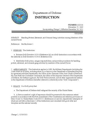 处理抗议、极端主义、帮派犯罪活动